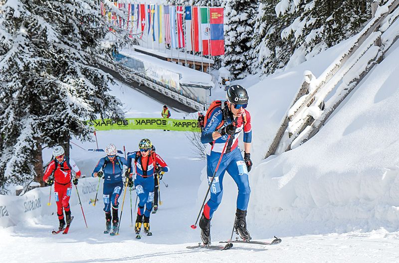 148 Skibergsteigerinnen und Skibergsteiger waren in Martell am Start
