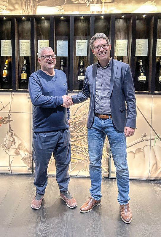 Adolf Erlacher (neuer Bezirkspräsident), Roman Fuchs (Geschäftsführer SWR-EA)