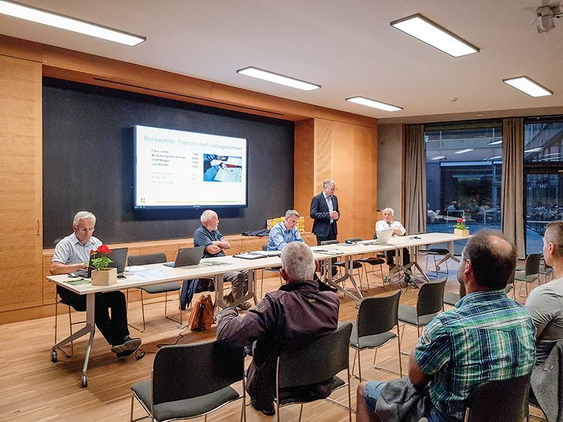 Treffen mit dem Bezirksbauernrat Vinschgau